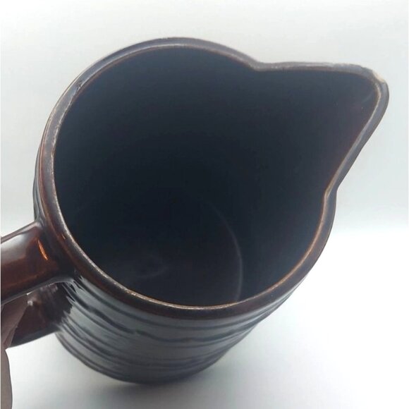 Vintage Marcrest Daisy & Dot Western Stoneware Pitcher Mid-Century Modern - Picture 7 of 8